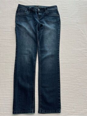 lei Dark Blue Straight-Leg Women's Jeans